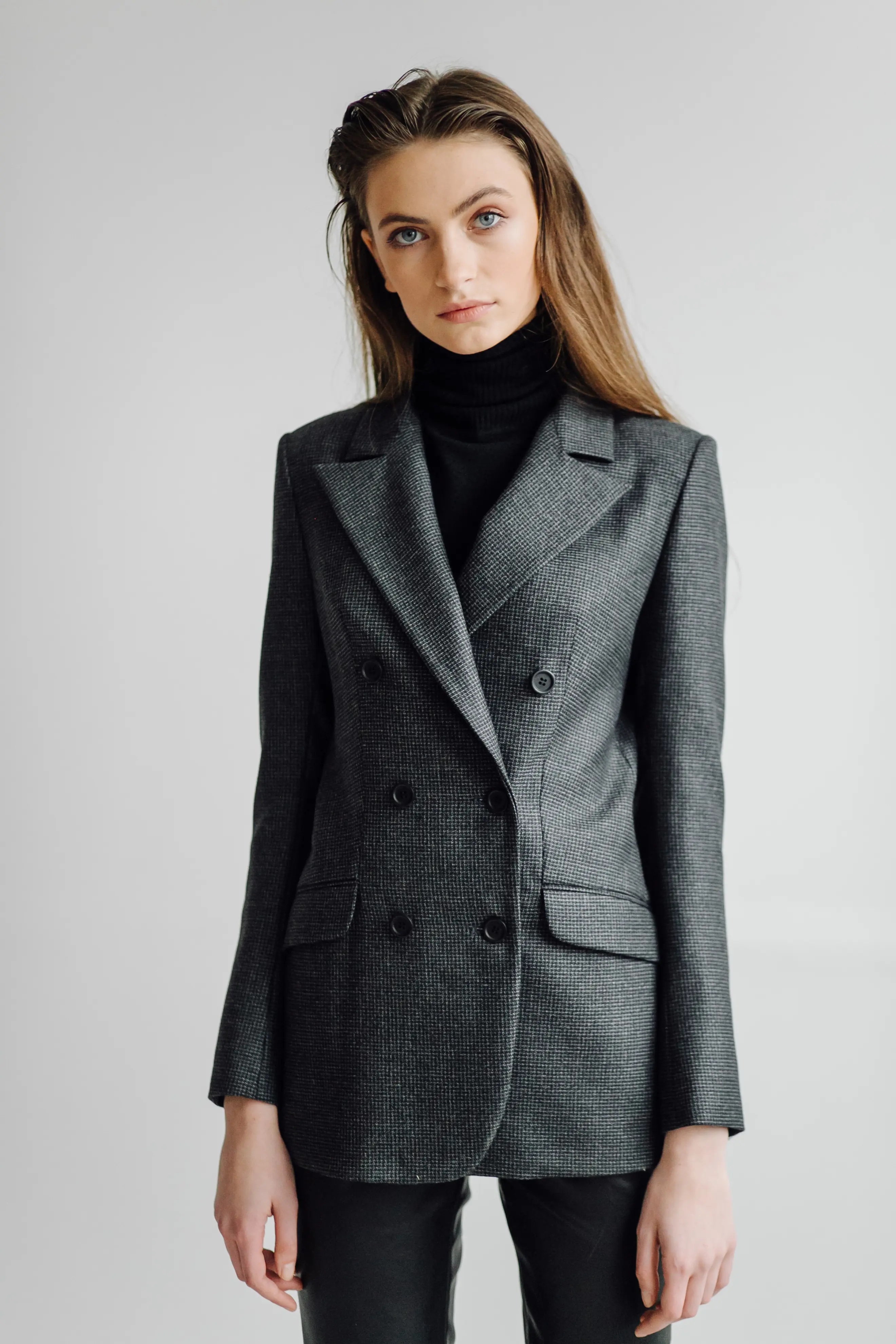 Structured Wool Blazer