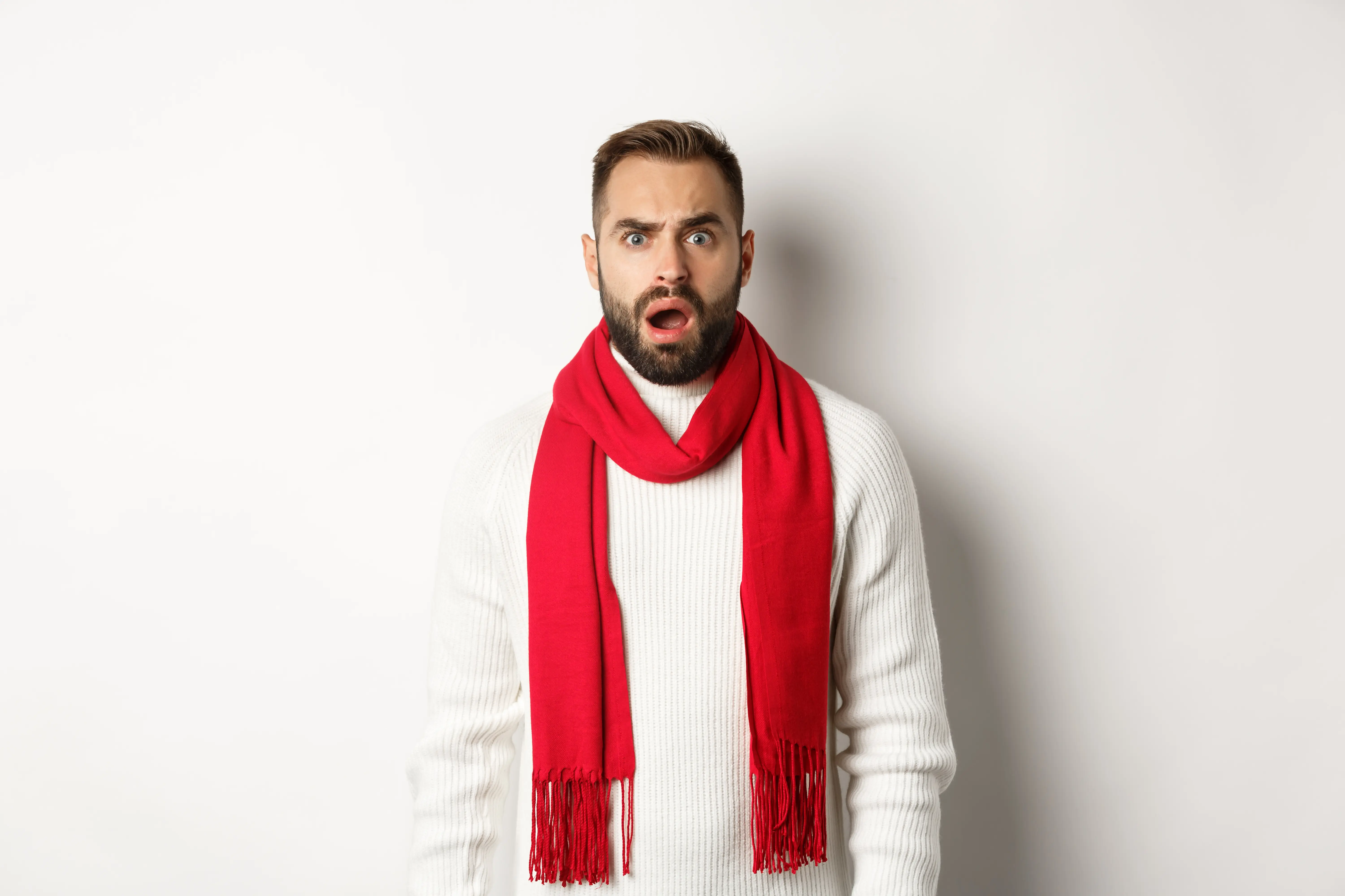 Men's Wool Scarf