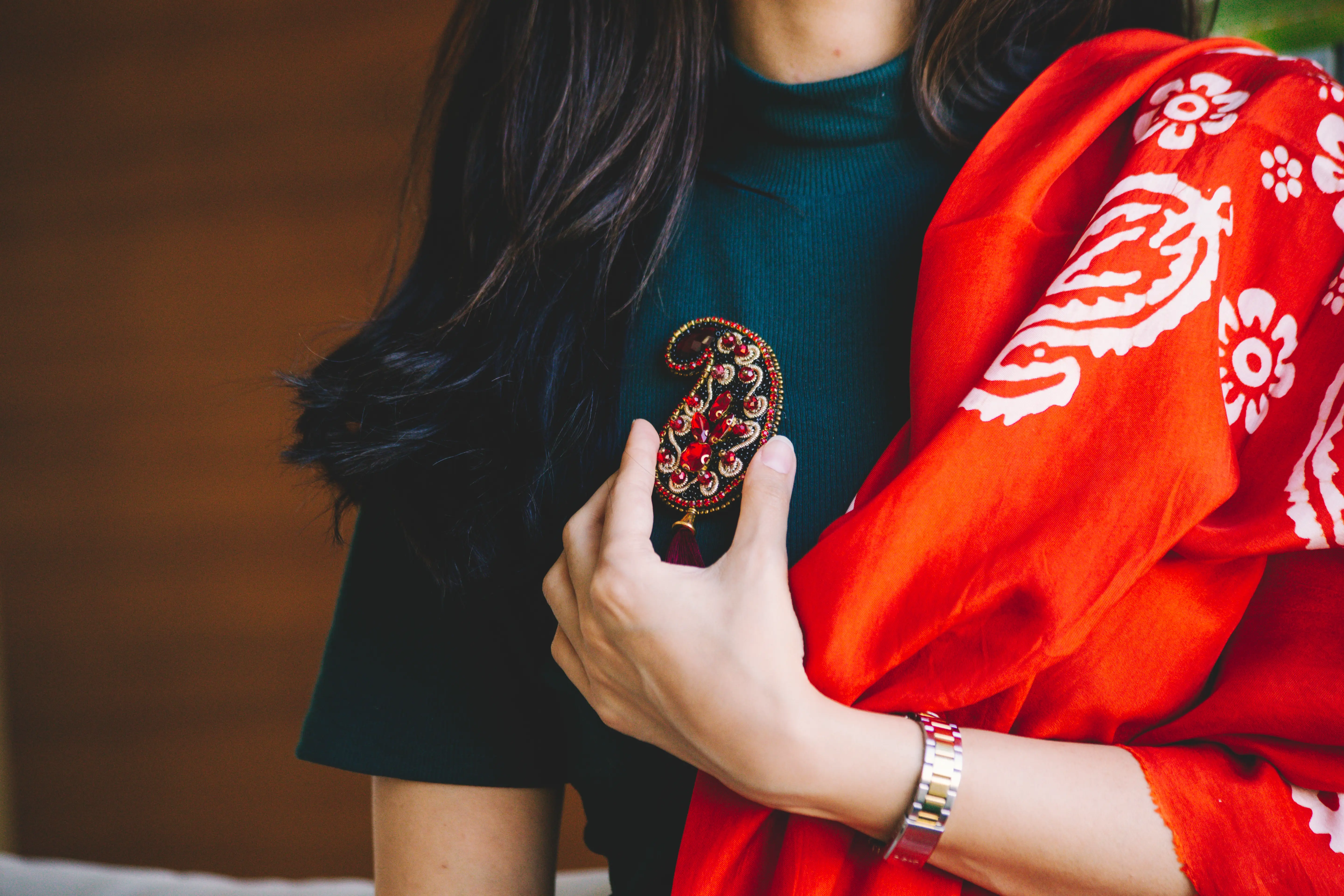 Embroidered Dupatta