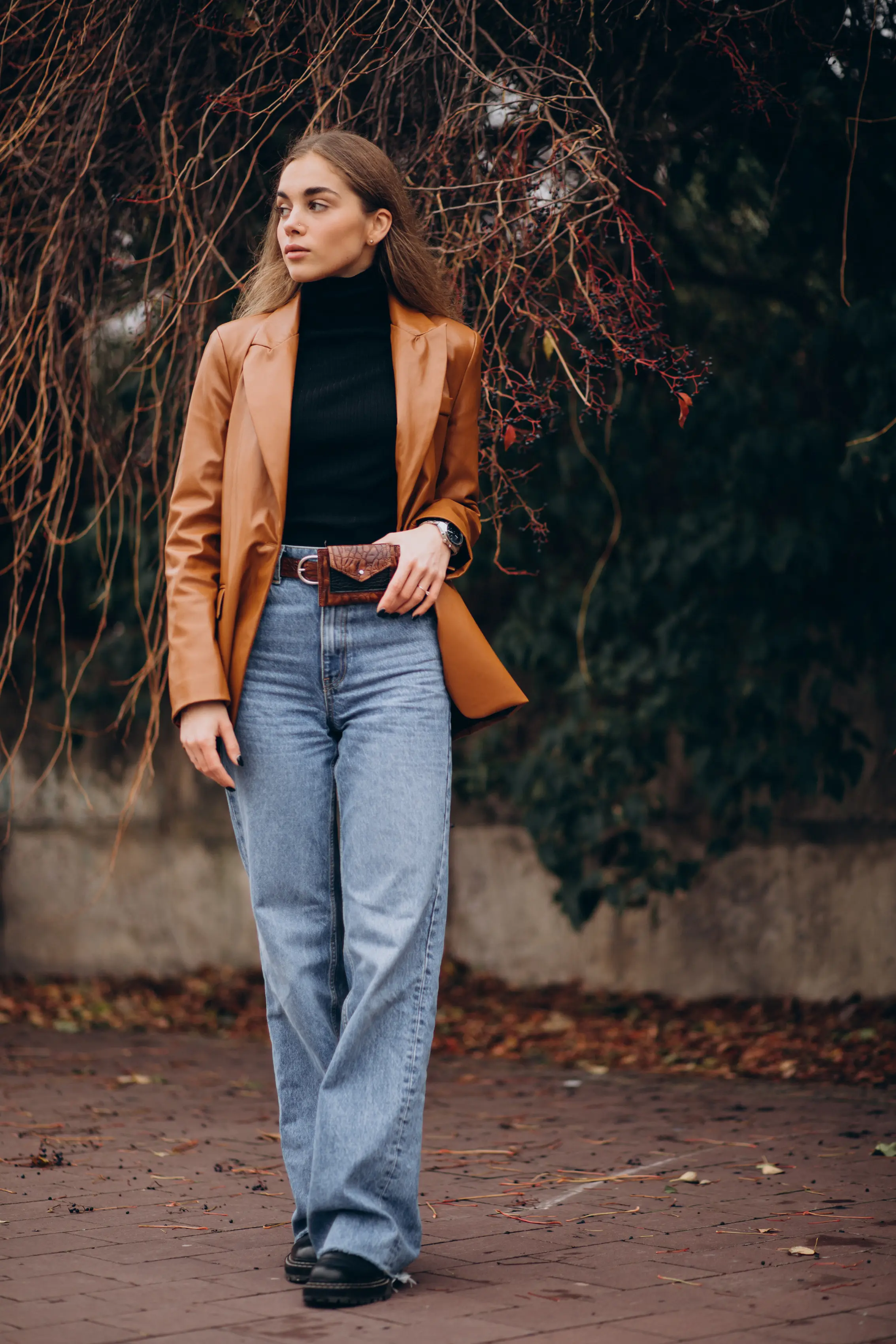 High-Waist Jeans